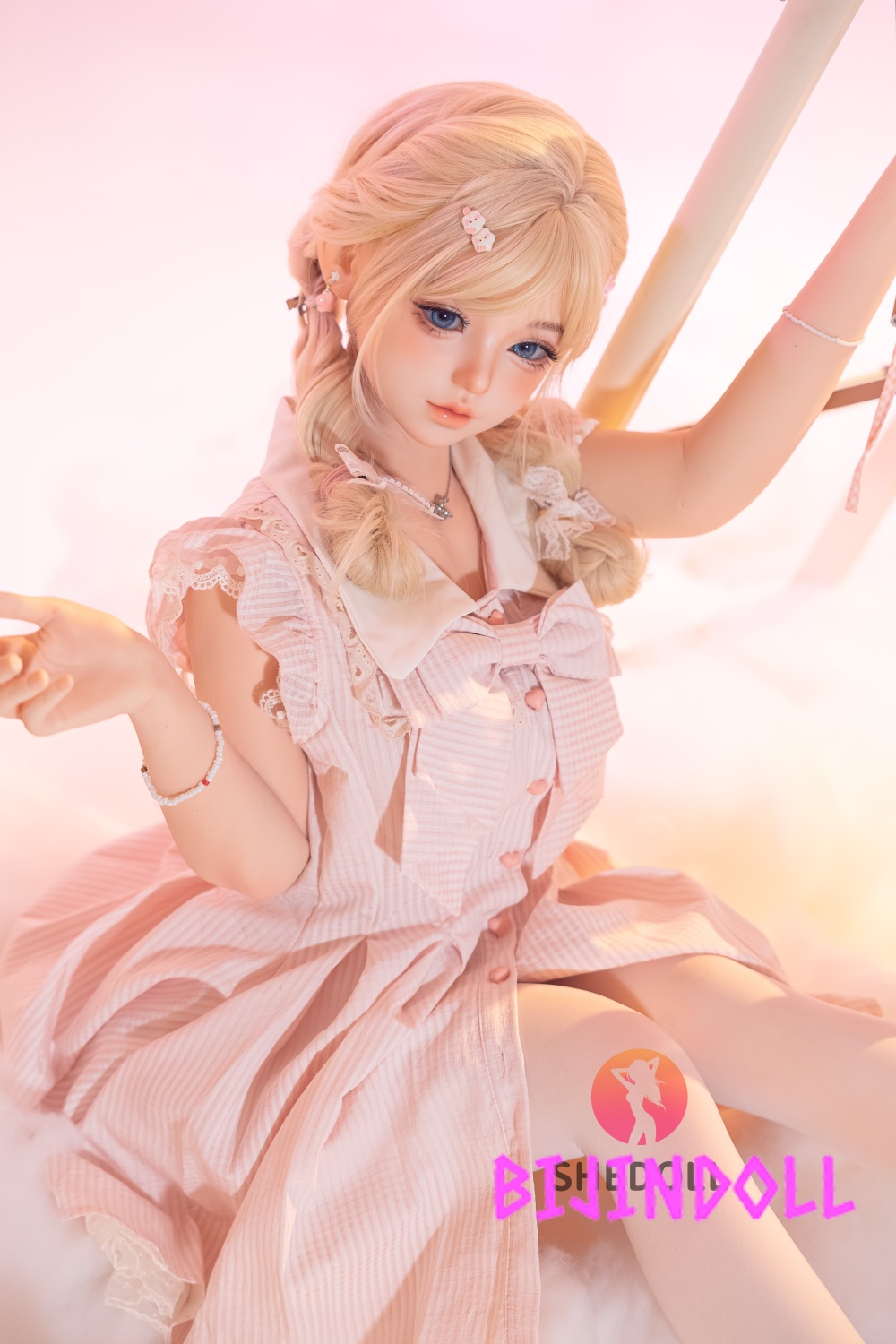 SHEDOLL 152cm A-cup Silicone Love Doll Dongsheng Curvy Petite