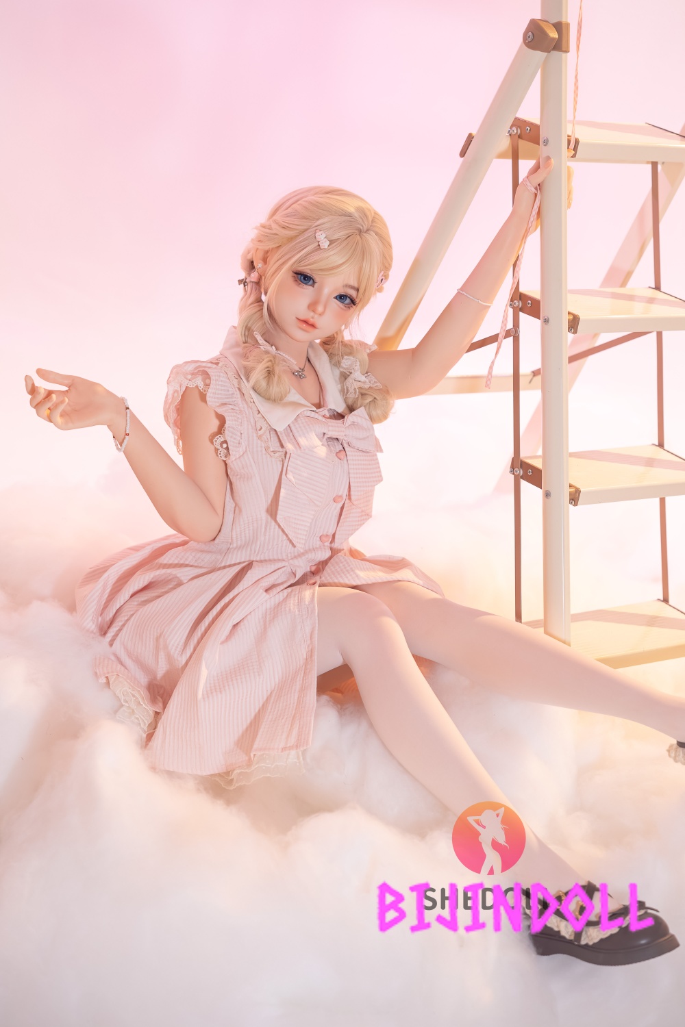 SHEDOLL 152cm A-cup Silicone Love Doll Dongsheng Curvy Petite