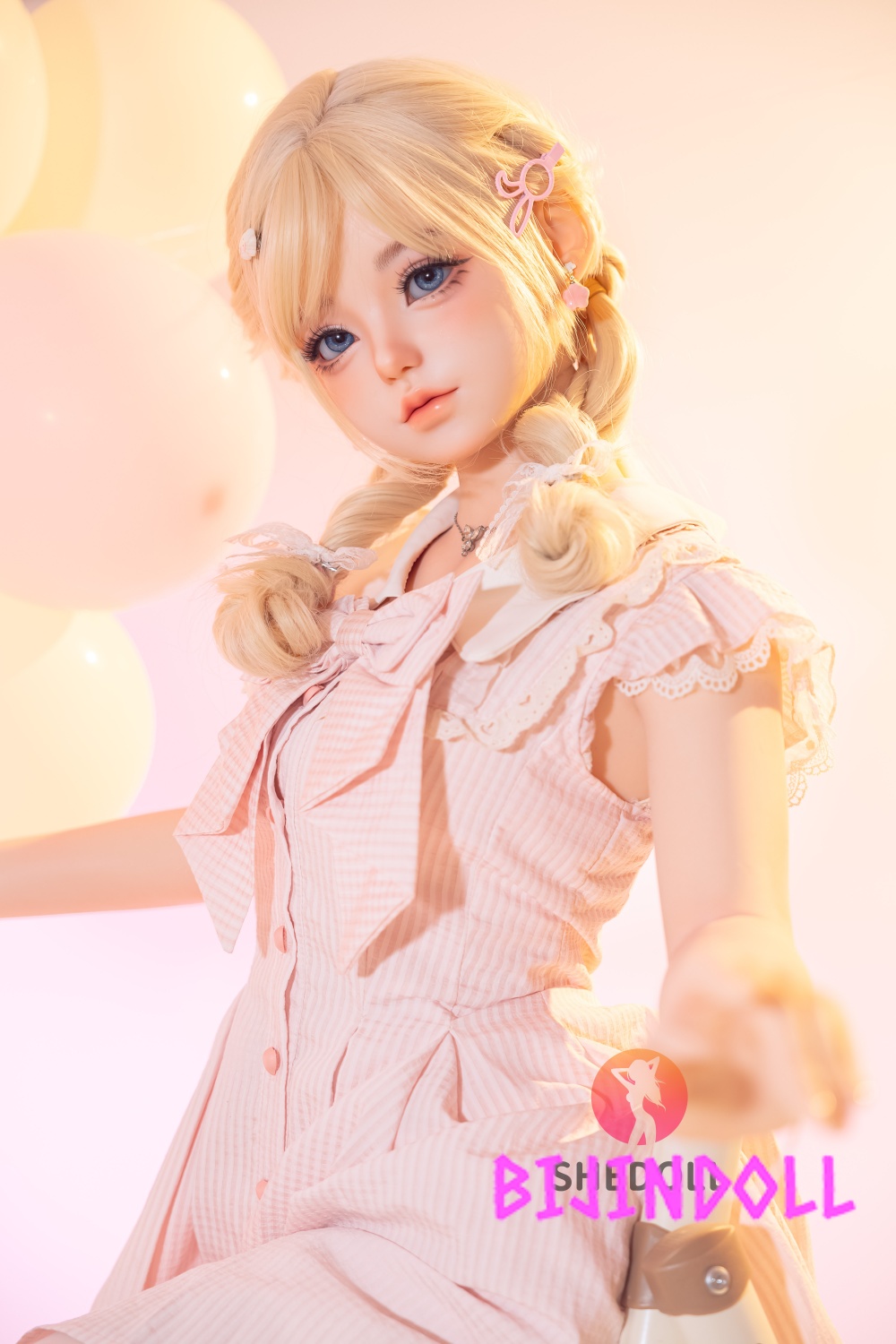SHEDOLL 152cm A-cup Silicone Love Doll Dongsheng Curvy Petite