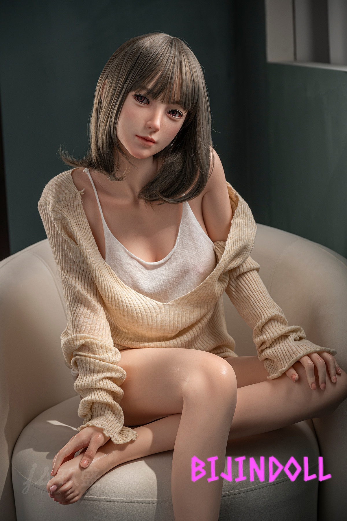 Jiusheng Doll 150cm B-cup Silicone Love Doll Opalite Head #109 Asian