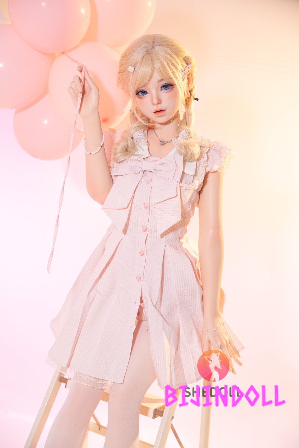 SHEDOLL 152cm A-cup Silicone Love Doll Dongsheng Curvy Petite