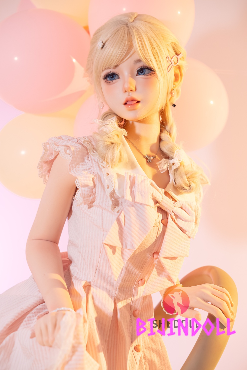 SHEDOLL 152cm A-cup Silicone Love Doll Dongsheng Curvy Petite