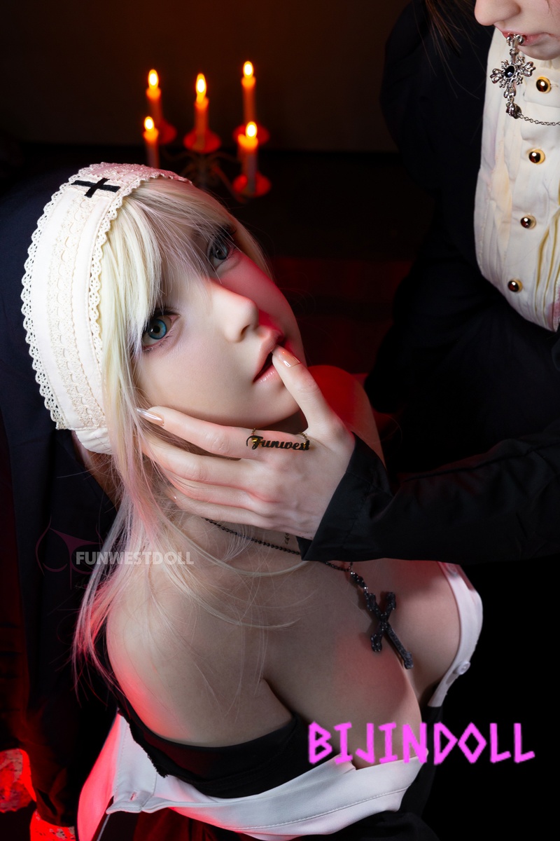 Funwest 159cm A-cup Silicone Sex Doll Giselle Head #056SJ With ROS