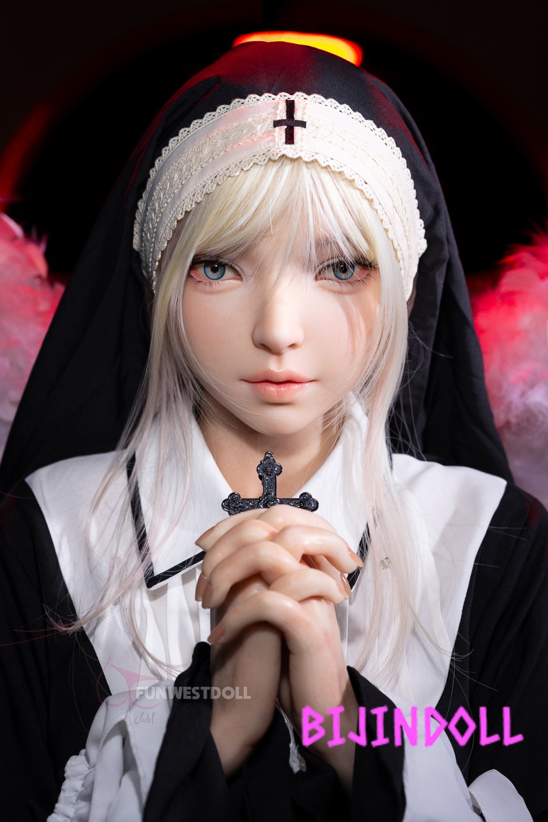 Funwest 159cm A-cup Silicone Sex Doll Giselle Head #056SJ With ROS