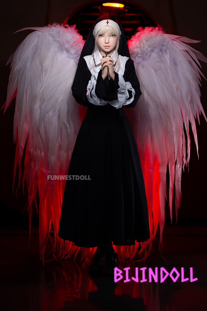 Funwest 159cm A-cup Silicone Sex Doll Giselle Head #056SJ With ROS