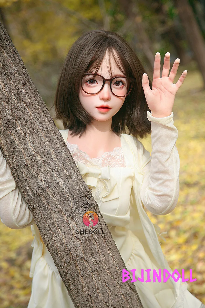 SHEDOLL 152cm A-cup Silicone Love Doll Loy Real Skin Texture