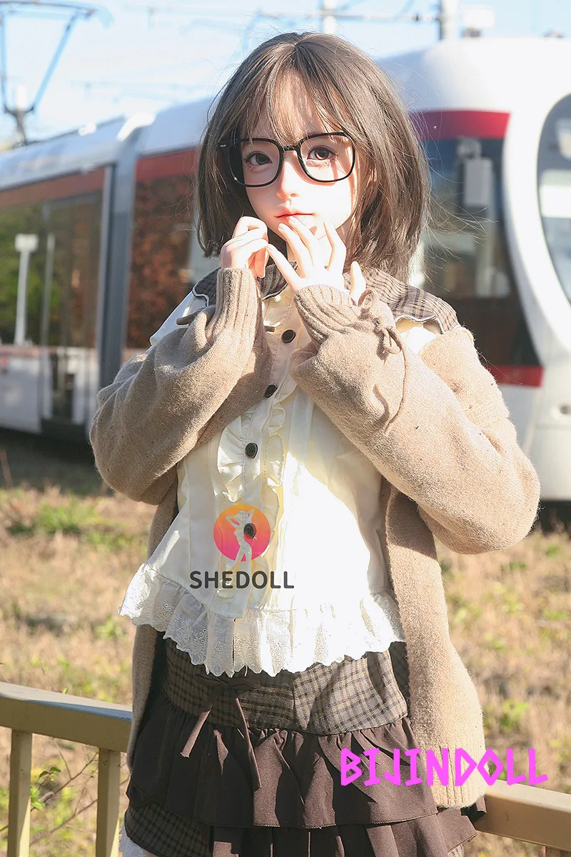 SHEDOLL 152cm A-cup Silicone Love Doll Loy Real Skin Texture