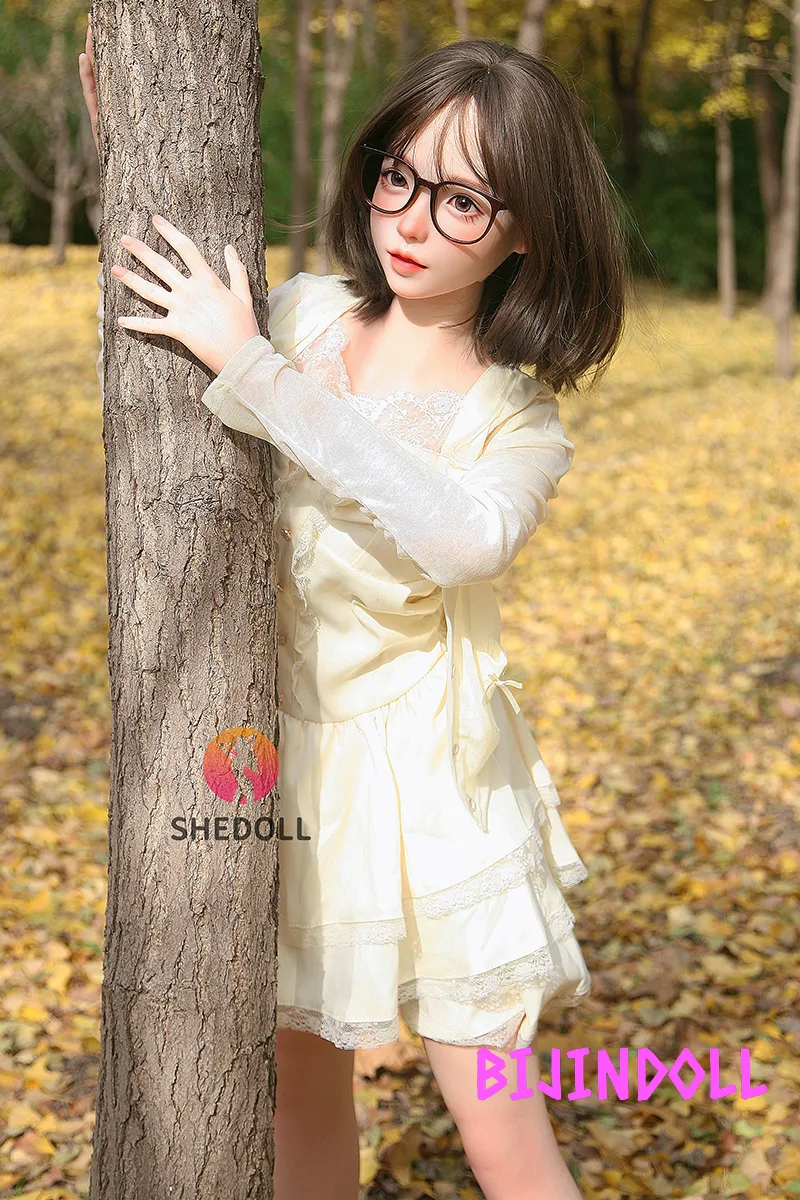 SHEDOLL 152cm A-cup Silicone Love Doll Loy Real Skin Texture