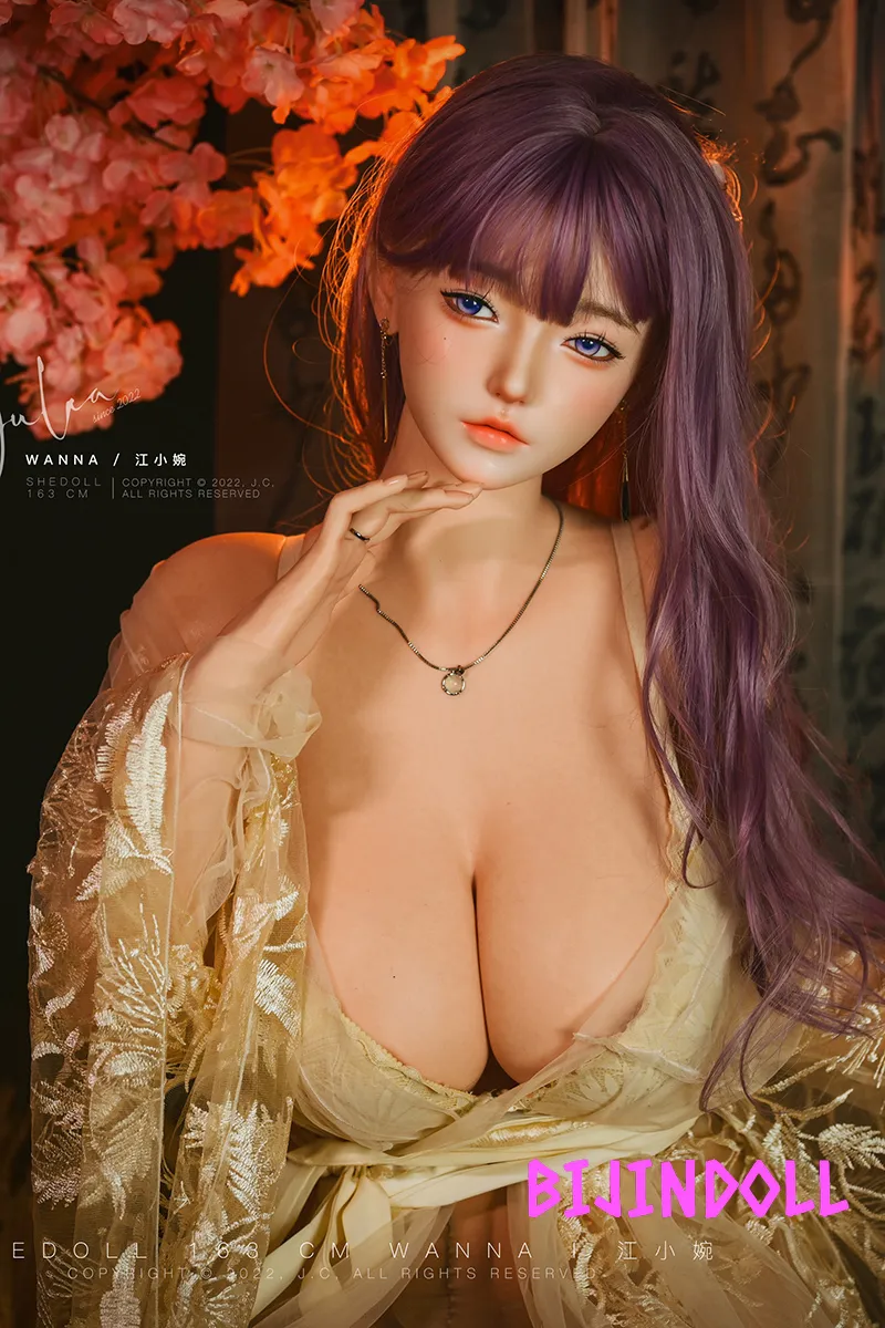 SHEDOLL 163cm H-cup Silicone Love Doll Jiang Xiaowan Real Skin Texture