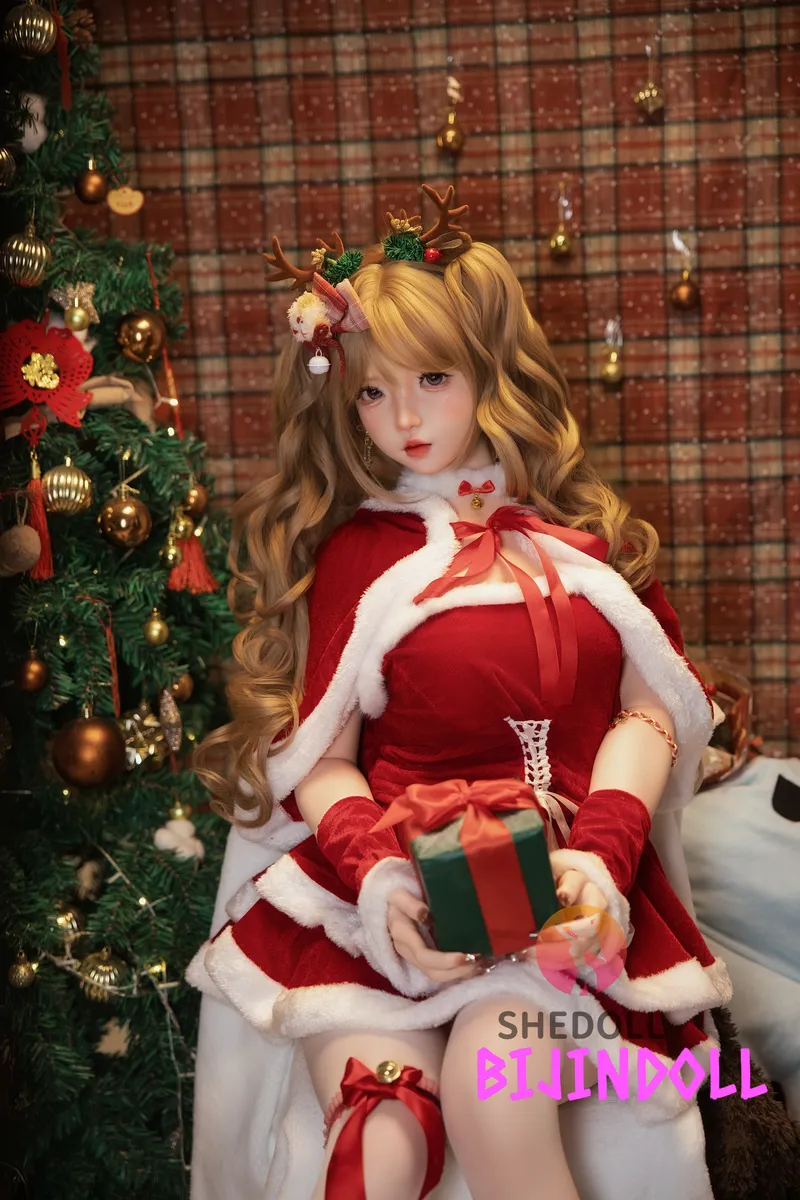 SHEDOLL 152cm A-cup Silicone Sex Doll Luo Xiaoyi ROS Available Christmas