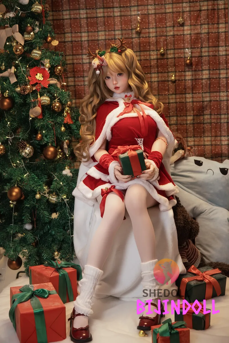 SHEDOLL 152cm A-cup Silicone Sex Doll Luo Xiaoyi ROS Available Christmas