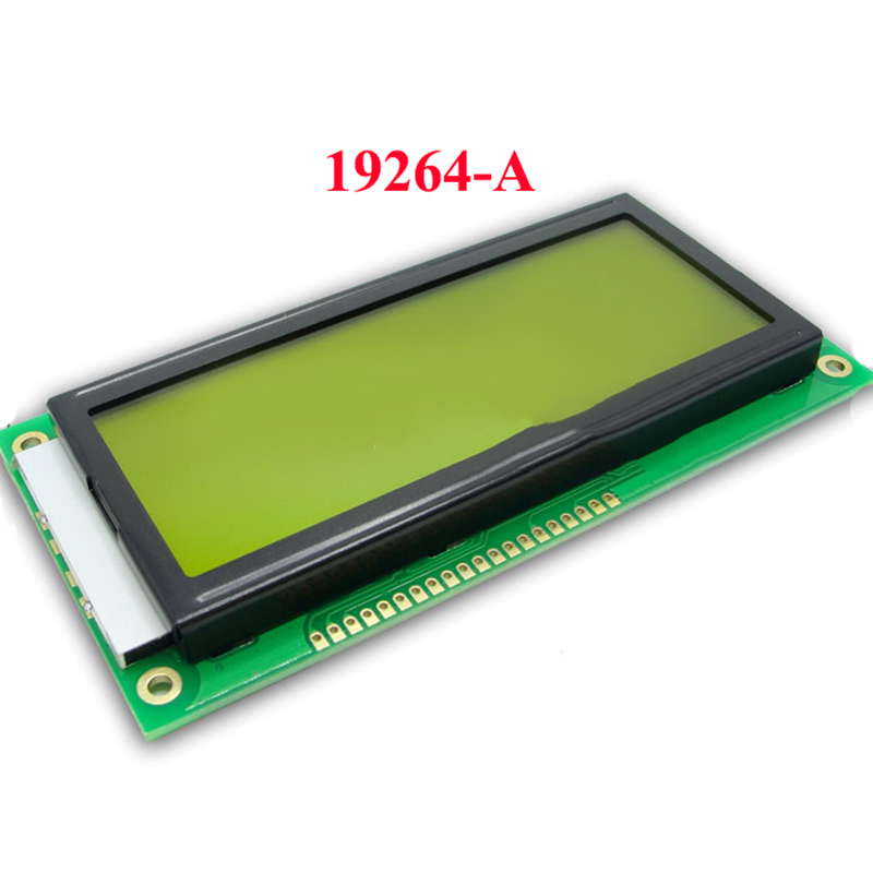 4.37 inch 20PIN 19264A LCD Graphic Screen Module 3.3V 5V Blue/White/Yellow Green/Backlight Parallel Interface