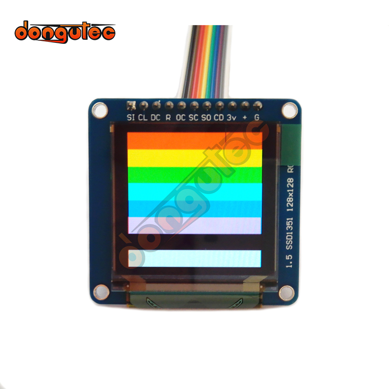 1.5 OLED SSD1351 Breakout Board - 16-bit Color 1.5