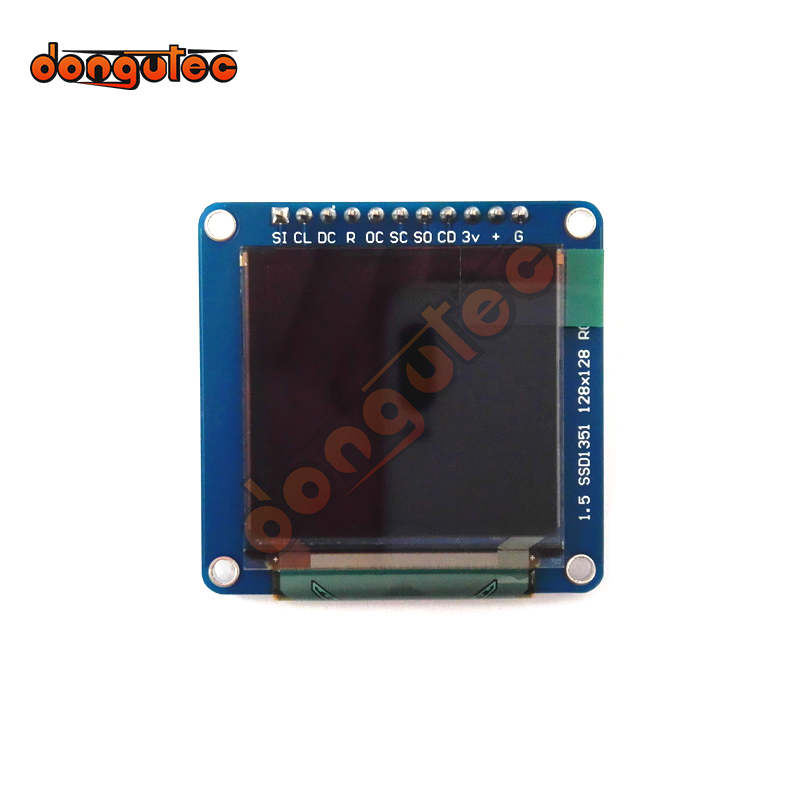 1.5 OLED SSD1351 Breakout Board - 16-bit Color 1.5