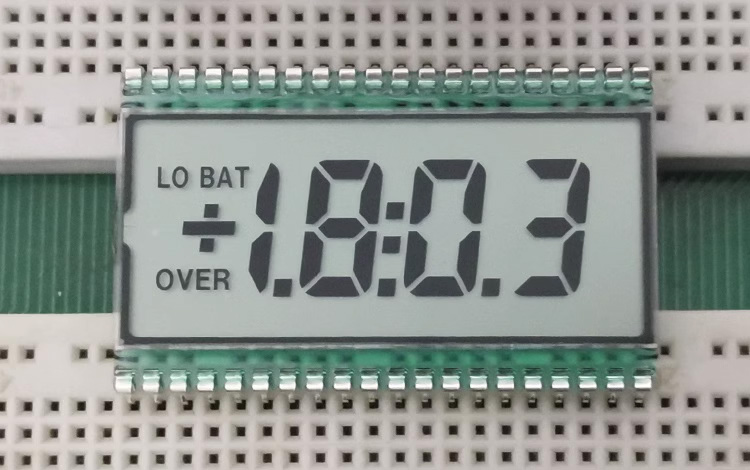 40PIN TN Positive 3-1/2 Digits Segment LCD Panel Yellow Green/White/Blue/Without Backlight 5V