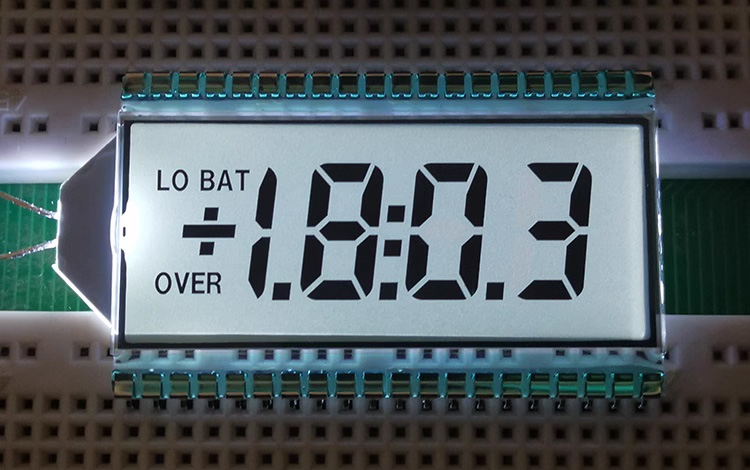 40PIN TN Positive 3-1/2 Digits Segment LCD Panel Yellow Green/White/Blue/Without Backlight 5V