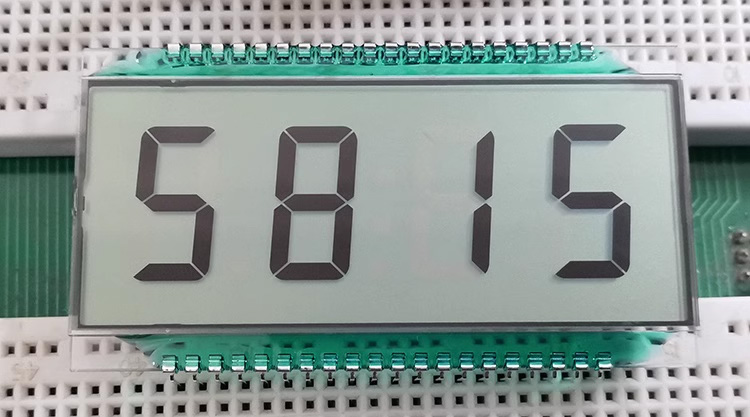 40PIN TN Positive 4-Digits Segment LCD Panel Oiling Machine LCD Screen White/Yellow Green/Blue Backlight 5V