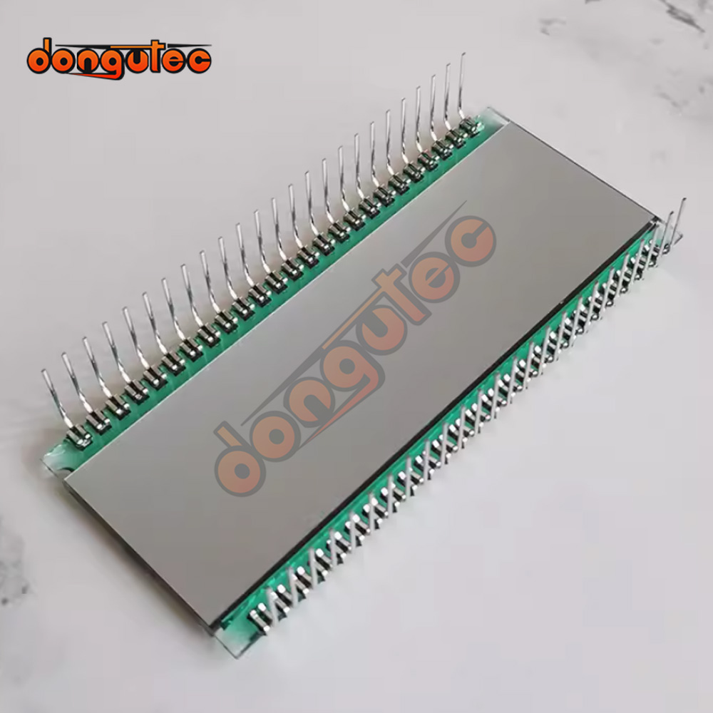 50PIN TN Positive 6-Digits Segment LCD Panel White/Yellow Green/Blue LED Backlight 5V