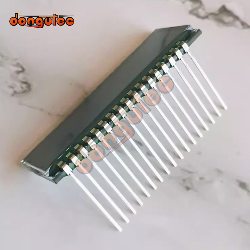 17PIN TN Positive 6-Digits Segment LCD Panel Without Backlight 3V