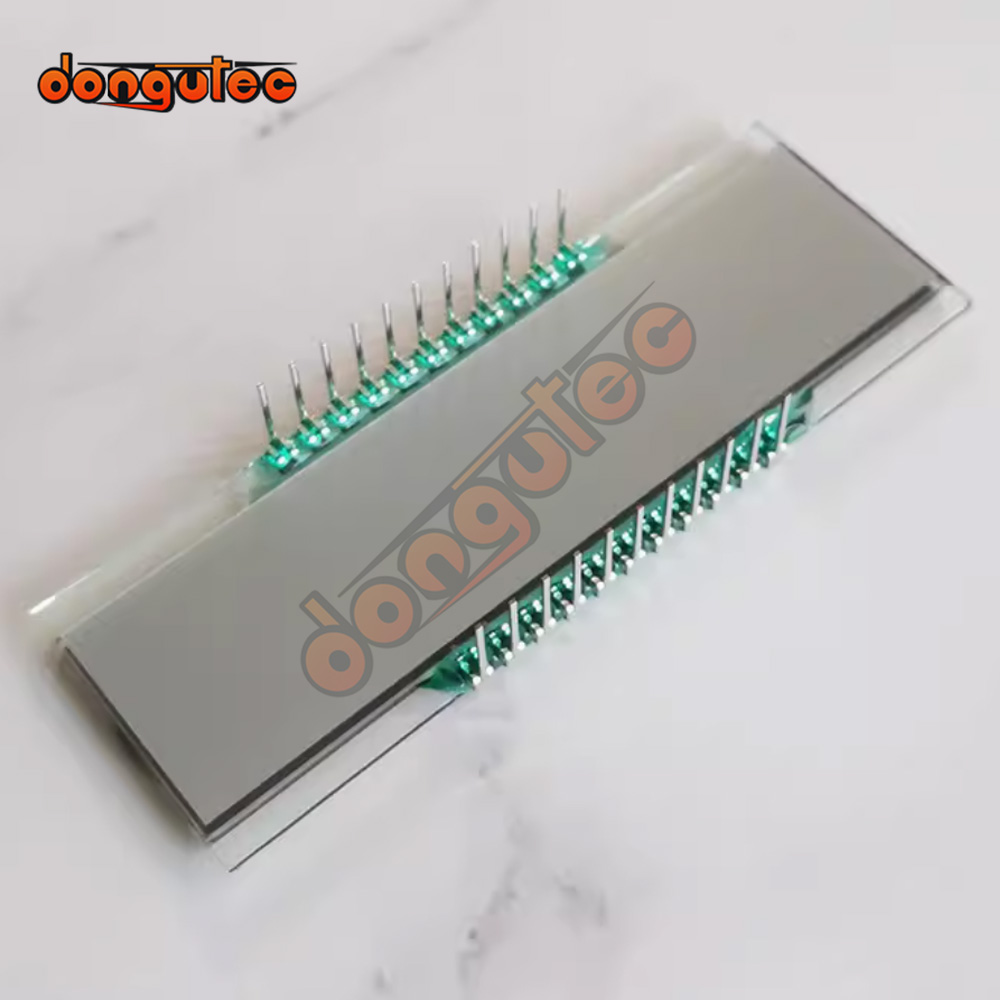 22PIN TN Positive 8-Digits Segment LCD Panel Dynamic Drive 3.3V