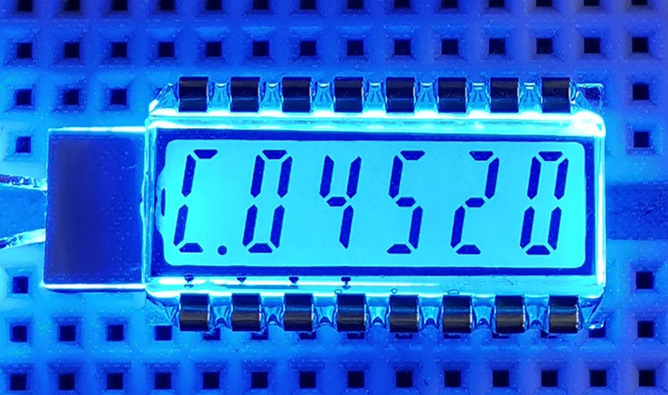 16PIN TN Positive 6-Digits Segment LCD Panel 3.3V Without Backlight Digital Tube Display HT1621