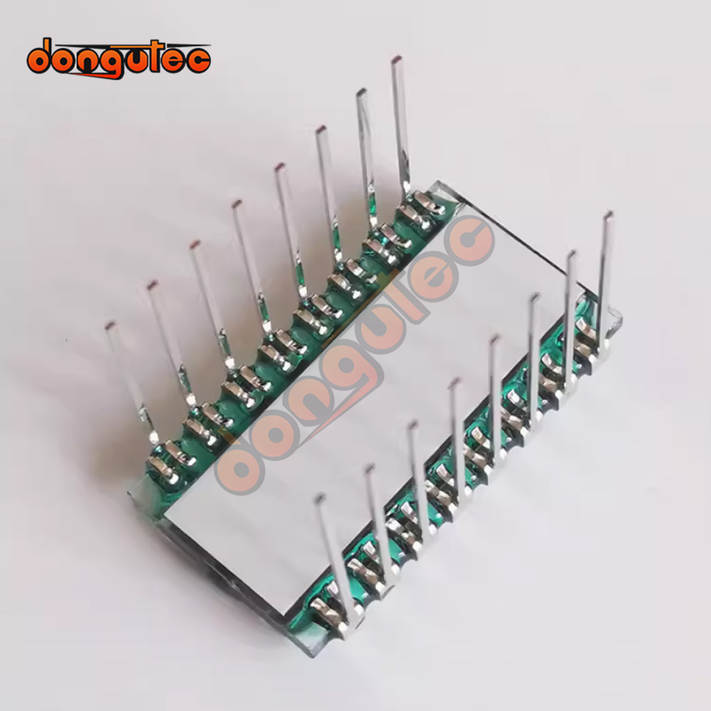 16PIN TN Positive 6-Digits Segment LCD Panel 3.3V Without Backlight Digital Tube Display HT1621