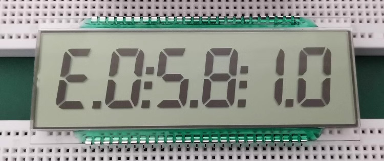 50PIN TN Positive 6-Digits Segment LCD
