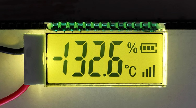 13PIN TN Positive 3-1/2 Digits Segment LCD Panel Temperature Humidity Screen HT1621