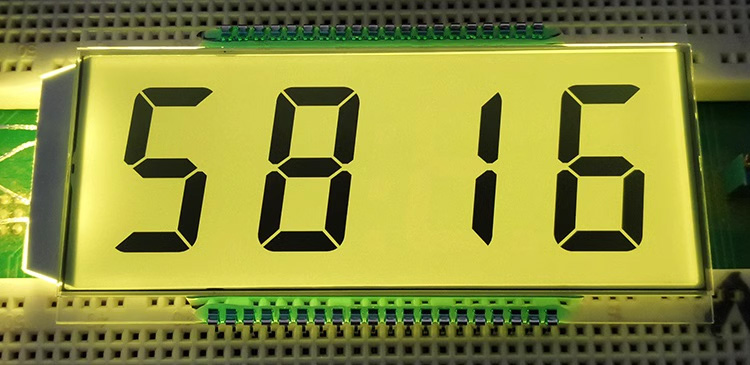 40PIN TN Positive 4-Digits Segment LCD Panel  5V Refueling Machine Screen Static Drive HT1621