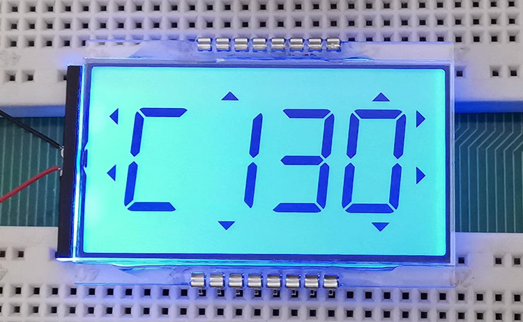 16PIN TN Positive 4-Digits Segment LCD Panel Ultra-low Temperature Display Screen 3V HT1621