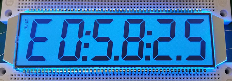 100PIN TN Positive 6-Digits Segment LCD Panel 5V Fuel Dispenser Display Screen Digital Display Code Time LCD Screen Fuel dispenser display screen Gas Pump Digital LCD Displays