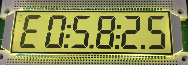 100PIN TN Positive 6-Digits Segment LCD Panel 5V Fuel Dispenser Display Screen Digital Display Code Time LCD Screen Fuel dispenser display screen Gas Pump Digital LCD Displays