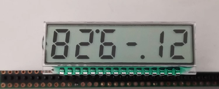 16PIN TN Positive 6-Digit Segment LCD Panel 3V Ultra-wide Temperature HT1621