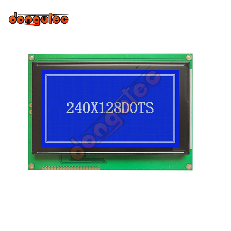 5.1 Inch T6963 5V 240128 LCD Display Module 240*128 LCM Screen Graphic 240x128 Compatible with PG240128A WG240128B