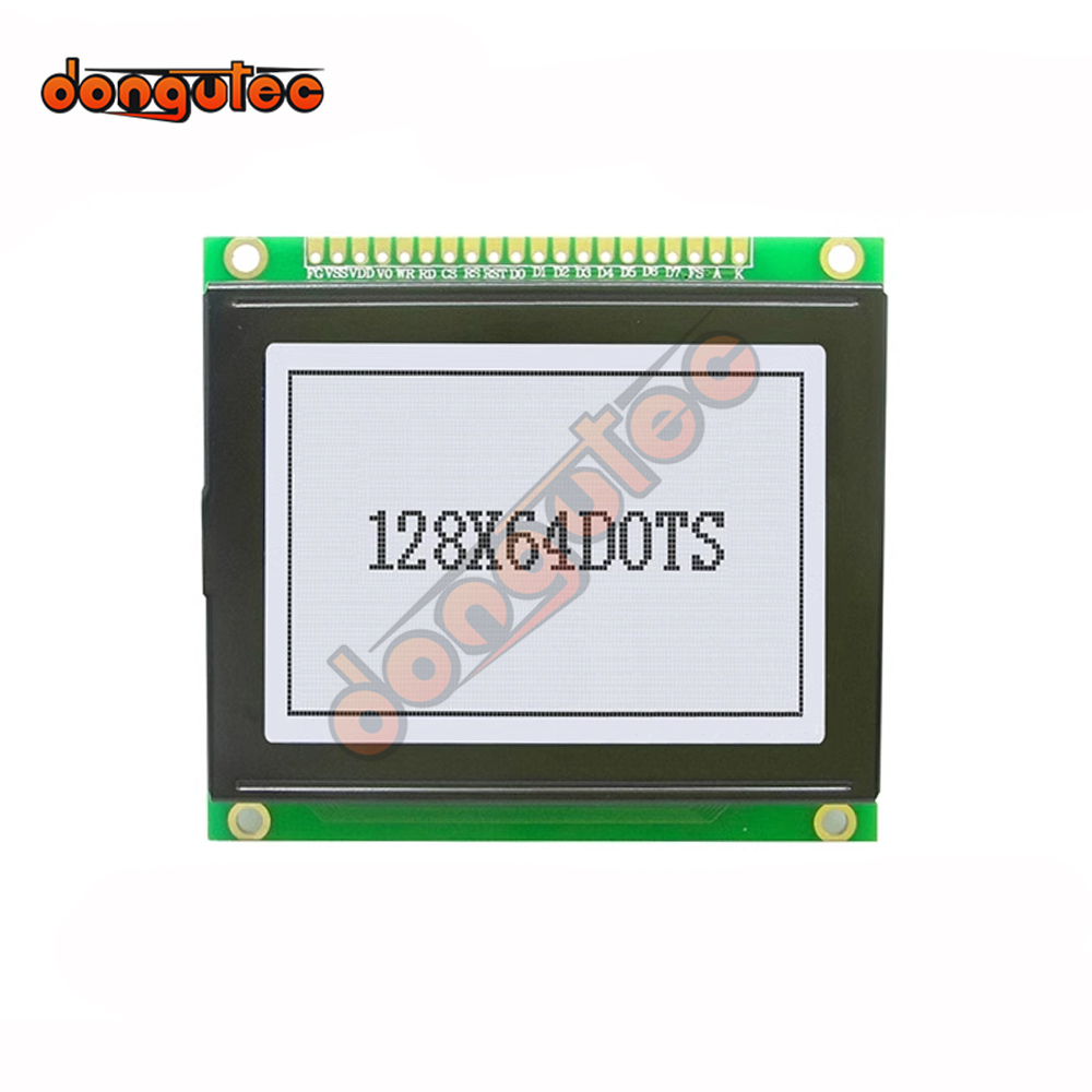 12864FA 128X64 LCD Module T6963C or RA6963 UCi6963 EQV Replacement PG12864F PG-12864F Compatible With WG12864D LM12864T AG12864D