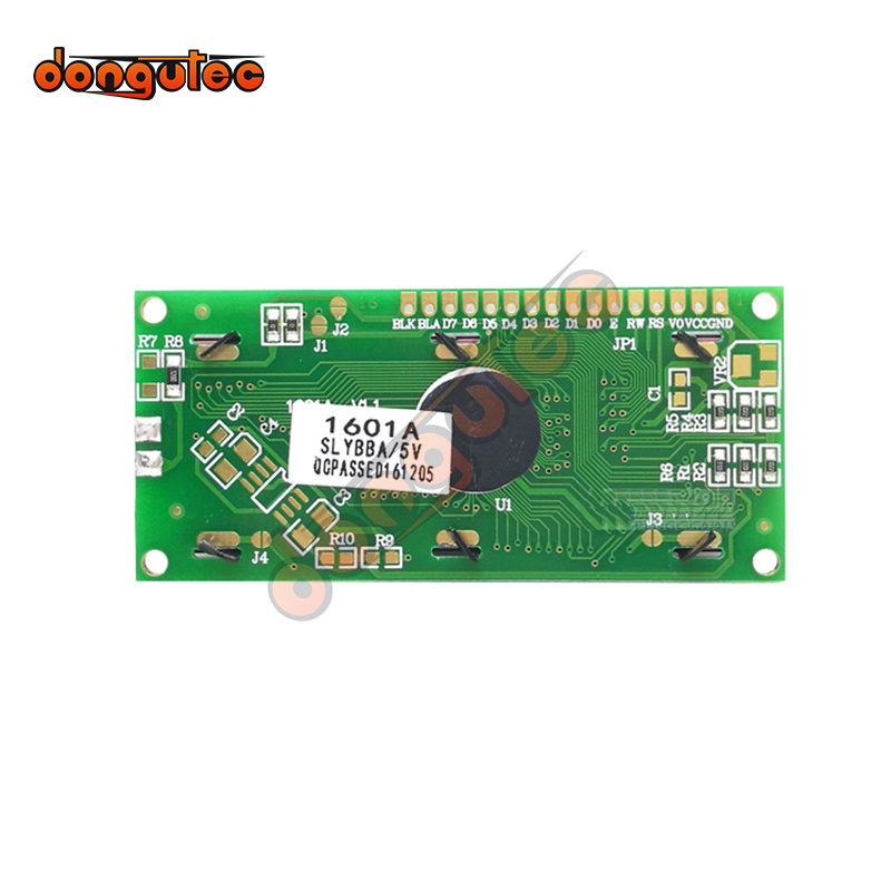 1601 16*1 1601A 16X1 Character LCD Screen SPLC780 Controller Parallel Interface Gray English/Russian