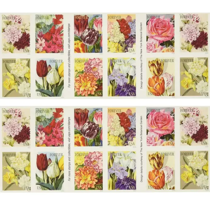 🎁[US FREE SHIPPING]100PCS-Botanical Art 2016