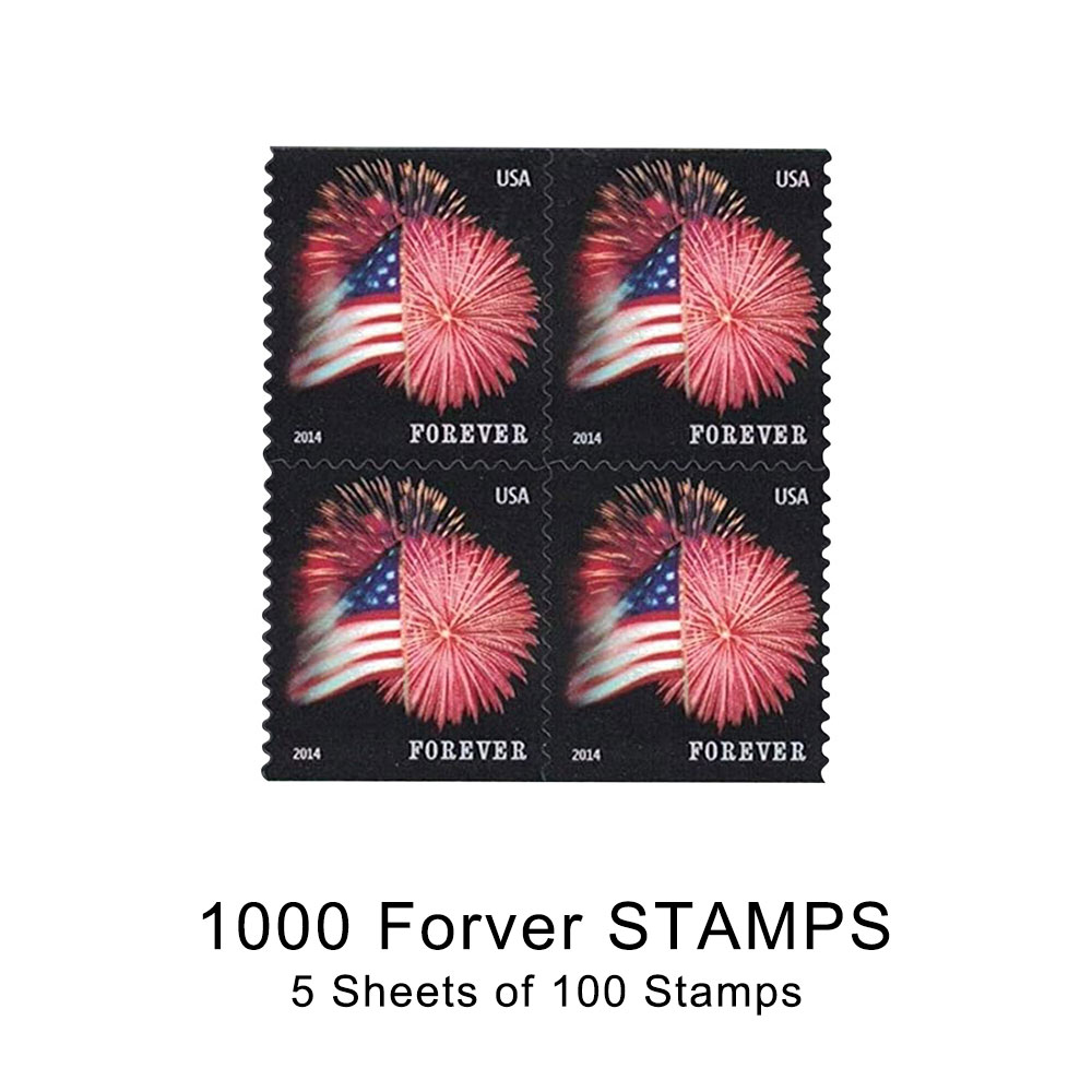 🎁[US Free Shipping]Flag Fireworks 2014-100PCS