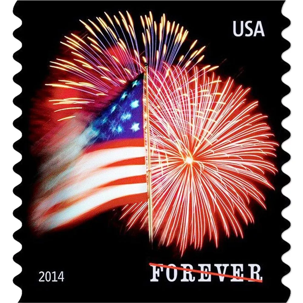 🎁[US Free Shipping]Flag Fireworks 2014-100PCS