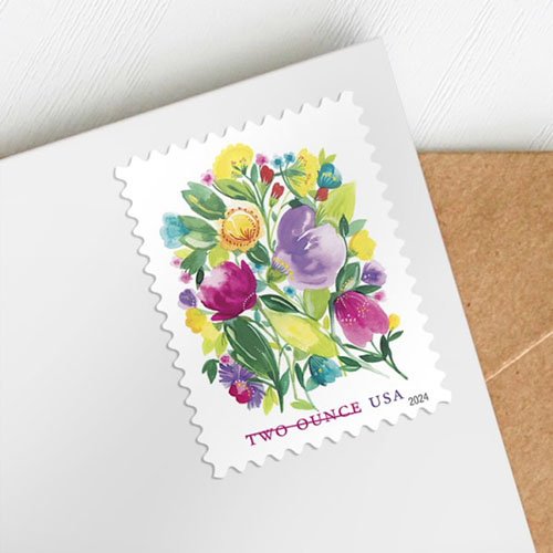 2024 Wedding Blooms Forever Stamps
