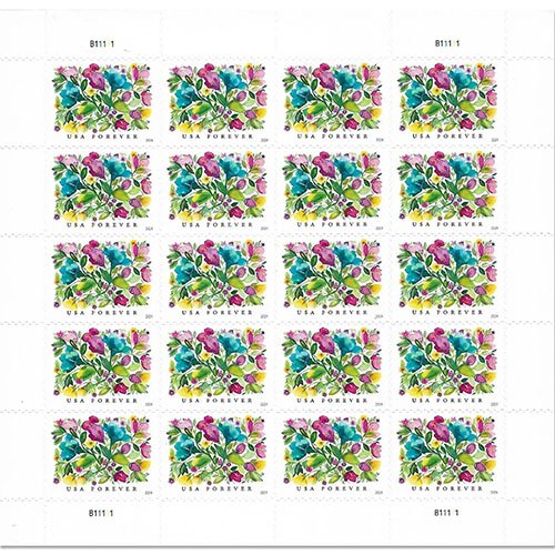 2024 Celebration Blooms Forever Stamps