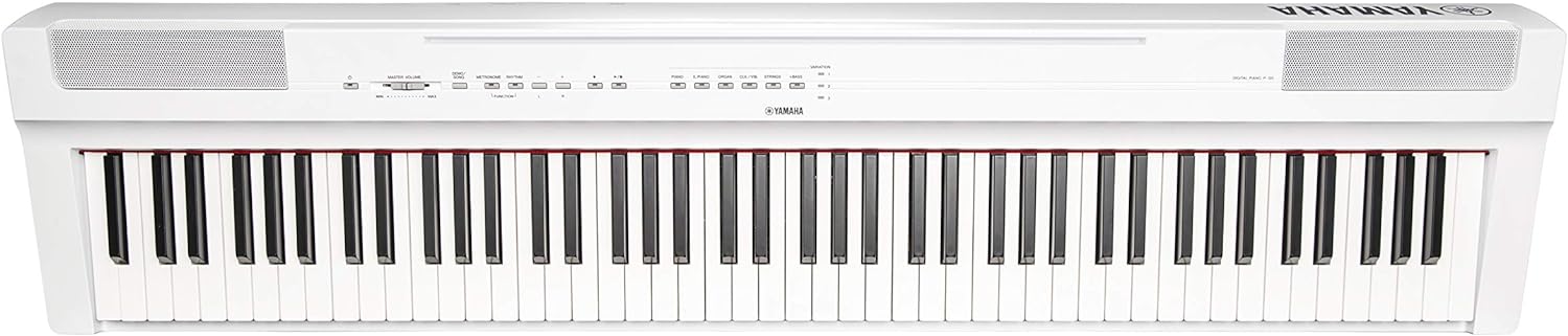 Yamaha P-125 Portable Digital Piano - Slim, Dynamic and Powerful, for Hobbyists and Beginners