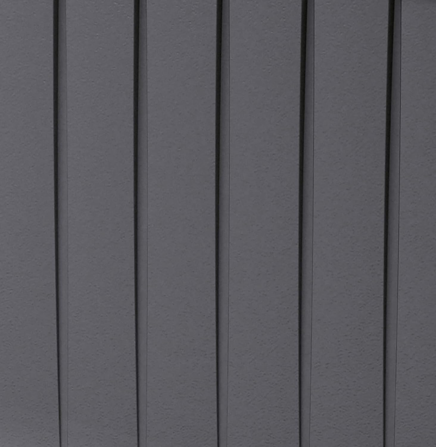 Keter 249319 Store it Out Nova Outdoor Garden Storage Shed, 132 x 71.5 x 113.5 cm, Dark Grey with Light Grey Lid