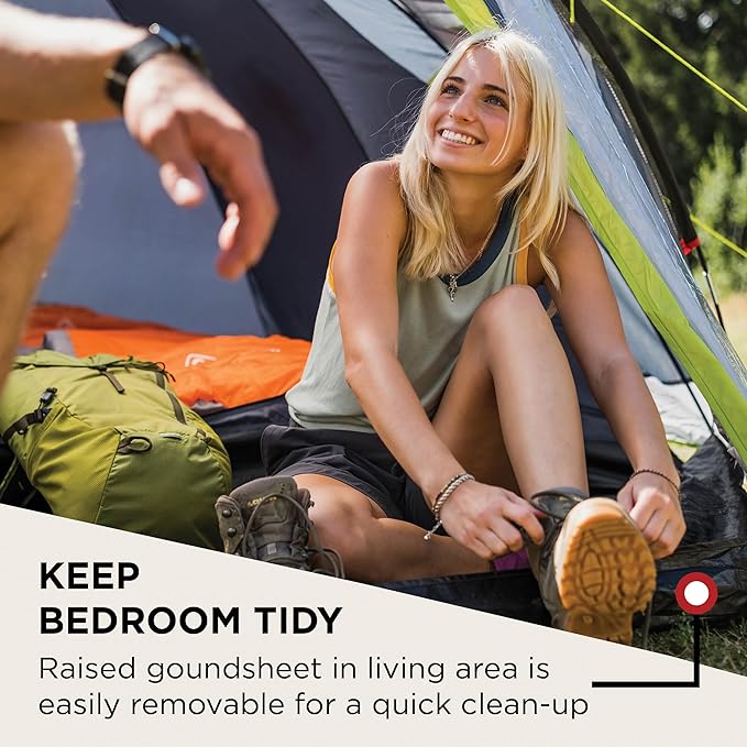 Coleman Tent Darwin, Compact Dome Tent, also Ideal for Camping in the Garden, Lightweight Camping and Hiking Tent, Waterproof, Sewn-in Groundsheet