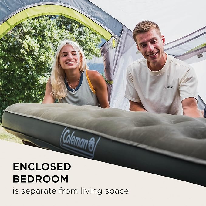 Coleman Tent Darwin, Compact Dome Tent, also Ideal for Camping in the Garden, Lightweight Camping and Hiking Tent, Waterproof, Sewn-in Groundsheet