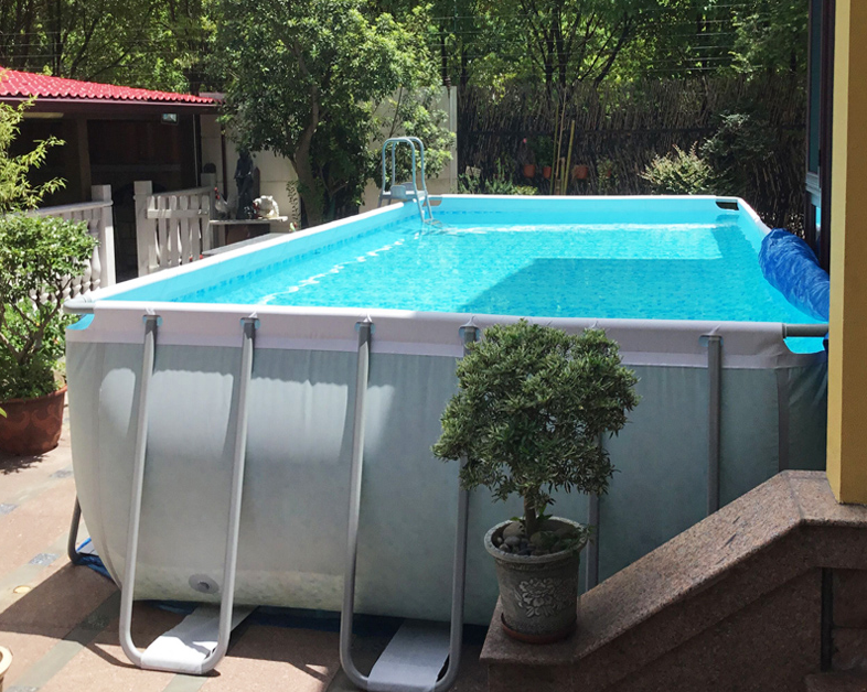 【Sports&Outdoors】【BS】532x266x132 Swimming Pool Family Adult Paddling Pool Outdoor