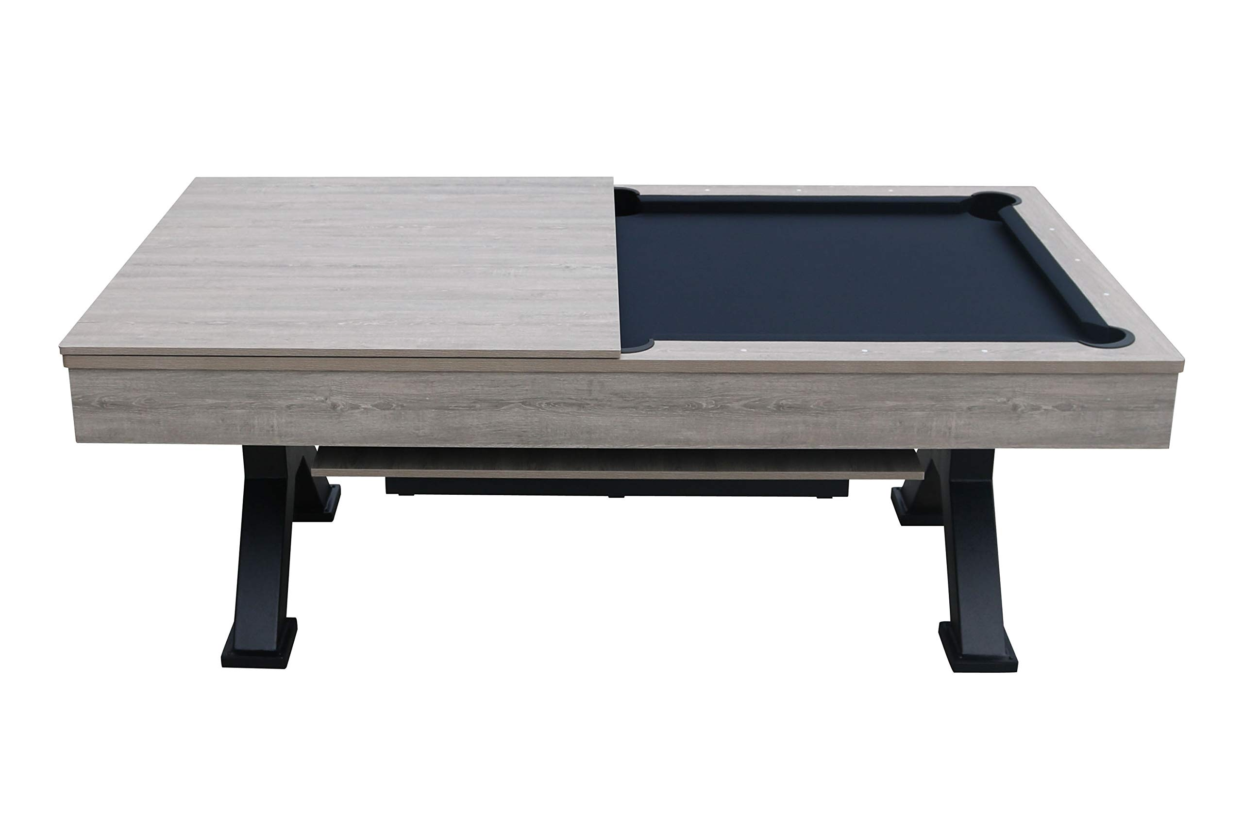 【Sports&Outdoors】Black Canyon 7' Pool Table with Dining Top