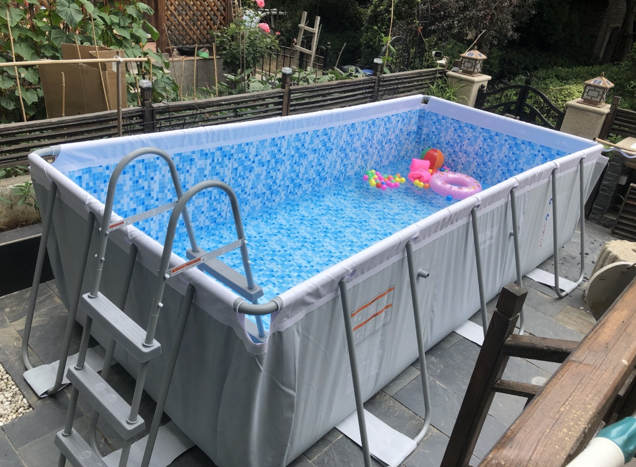 【Sports&Outdoors】【BS】532x266x132 Swimming Pool Family Adult Paddling Pool Outdoor