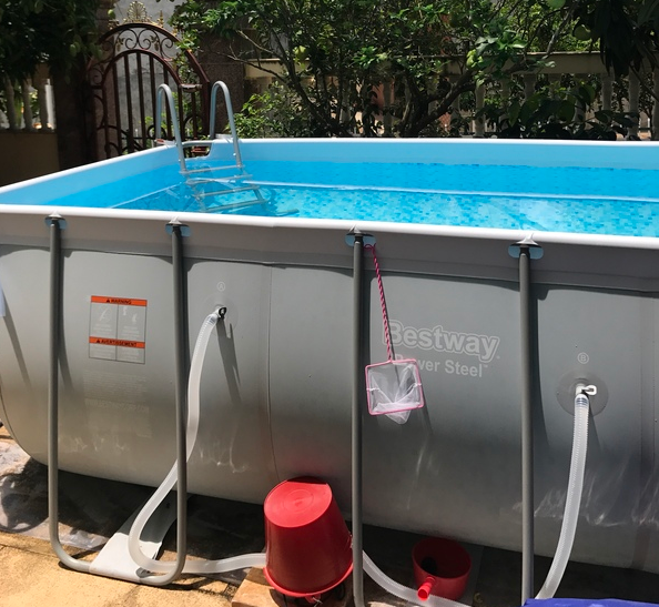 【Sports&Outdoors】【BS】532x266x132 Swimming Pool Family Adult Paddling Pool Outdoor