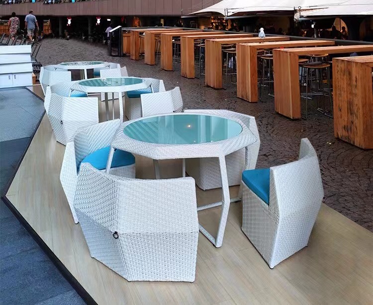 Outdoor Rattan Creative Furniture Rattan Chair Leisure Table